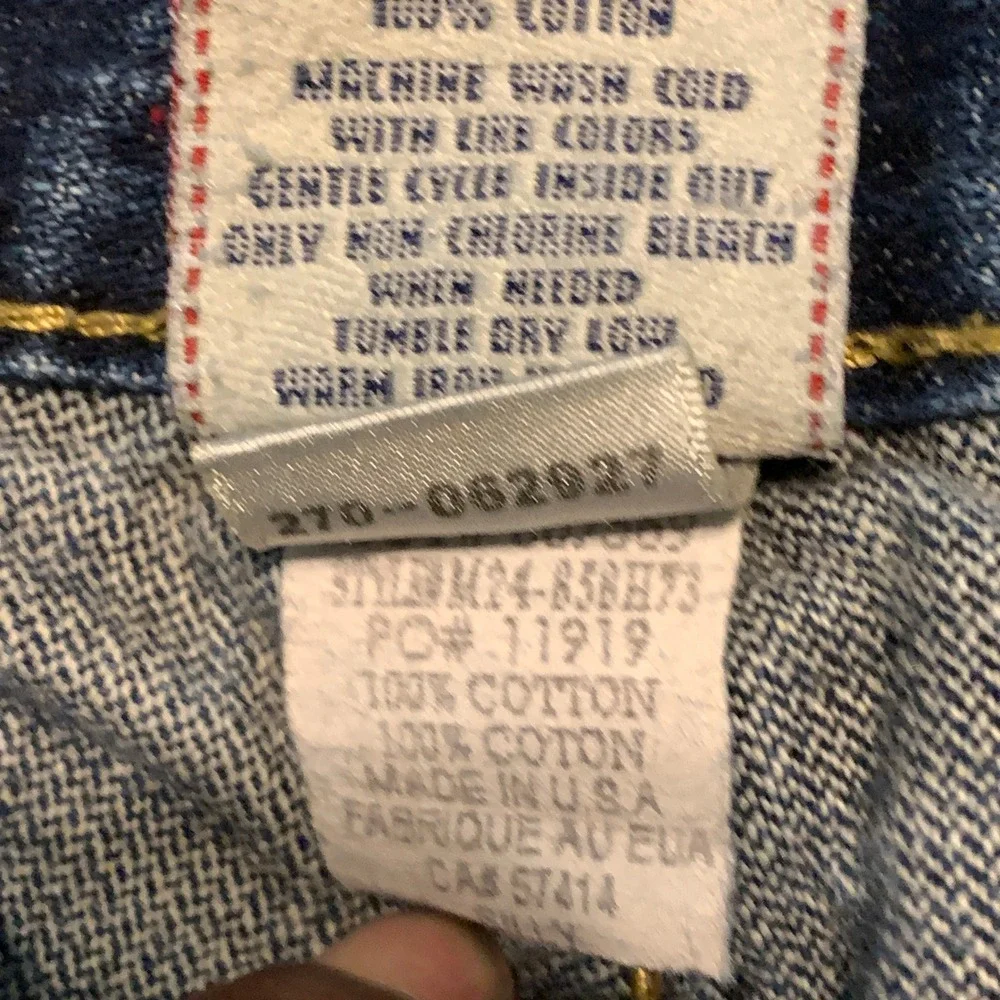 True Religion Billy Jeans Mens 32 Blue Straight Leg Made in USA M24-858H73